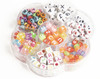 CousinDIY Flower-Shaped Alphabet Bead Mix-Multicolor 40001199