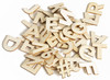 CousinDIY Unfinished Wood Alphabet Blocks 54/Pkg-1.25" - 20022983