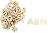 CousinDIY Unfinished Wood Alphabet Blocks 54/Pkg-1.25" - 20022983