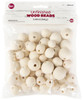 CousinDIY Unfinished Wood Beads-Assorted - 40001236 - 191648105575