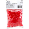 CousinDIY Fun Pack Acrylic Pony Beads 250/Pkg-Clear Red - 34734272