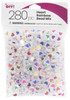 CousinDIY Bead Mix 280/Pkg-Heart Rainbows - 40003139 - 191648147841