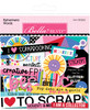 2 Pack - Bella Blvd Cardstock Ephemera-Words, Let's Scrapbook! - 5A0021TC-1G4TB - 819812016105