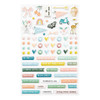 3 Pack Spellbinders Puffy Motif Stickers From Rosie's Studio-Heartfelt 5A0021RY-1G4P0 - 9420041682385