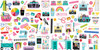 2 Pack - Bella Blvd Cardstock Ephemera-Icons, Let's Scrapbook! - 5A0021T4-1G4RT 2 Pack - Bella Blvd Cardstock Ephemera-Icons, Let's Scrapbook! - 5A0021T4-1G4RT