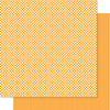 25 Pack Bella Besties Gingham & Stripes Double-Sided Cardstock 12X12-Orange 5A0021SV-1G4T2 - 819812016518