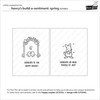 Lawn Fawn Clear Stamps 4"X6"-Henrys Build-A-Sentiment: Spring 5A0021ML-1G4JG