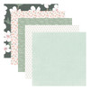 Spellbinders Designer Paper Pack 12"X12" From Rosie's Studio-Heartfelt - 5A0021RZ-1G4P4