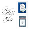 Spellbinders Press Plate By Paul Antonio-Copperplate Miss You 5A0021PF-1G4LW