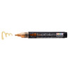 Uchida DecoFabric Just Glitter Premium Marker Chisel Tip-Gold 5A00219S-1G43H