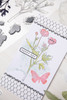 Sizzix Framelits Die & A5 Stamp Set By 49 & Market 8/Pkg-Painted Stencil Botanical 666635