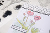 Sizzix Framelits Die & A5 Stamp Set By 49 & Market 8/Pkg-Painted Stencil Botanical 666635