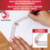 SINGER Precision Measuring Folding Ruler -12" 5A0021QL-1G4N0