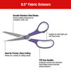 SINGER Fabric & Craft Soft Grip Scissor Set -3/Pkg 5A0021QX-1G4MW