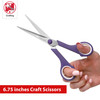 SINGER Fabric & Craft Soft Grip Scissor Set -3/Pkg - 5A0021QX-1G4MW