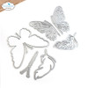 Elizabeth Craft Metal Die-Ornate Butterfly 5A0021GG-1G489 - 810003538864