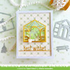 Lawn Cuts Custom Craft Die-Best Wishes Line Border 5A0021MW-1G4JF