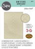 Sizzix 3D Textured Impressions By Eileen Hull-A5 Embossing Folder Lace 666511 - 630454287490