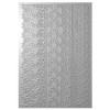 Sizzix 3D Textured Impressions By Eileen Hull-A5 Embossing Folder Lace 666511