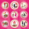 3 Pack - Little Birdie True Love Cardstock Pack 6"X6" 24/Pkg-True Love - CR83998 3 Pack - Little Birdie True Love Cardstock Pack 6"X6" 24/Pkg-True Love - CR83998