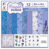 3 Pack Little Birdie Cardstock Pack 6"X6" 24/Pkg-Purple Passion CR79764 - 8903236618754