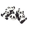 6 Pack - Dress It Up Embellishments-Panda Pile - DIUBTN3-10421