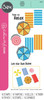 Sizzix Clear Stamps Set By Catherine Pooler 16/Pkg-Beach Blankets & Brellas - 666655 - 630454289388