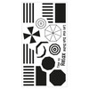 Sizzix Clear Stamps Set By Catherine Pooler 16/Pkg-Beach Blankets & Brellas - 666655