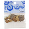 Dress It Up Embellishments-Fat Cats - DIUBTN-5830 - 787117541304