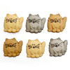 Dress It Up Embellishments-Fat Cats DIUBTN-5830