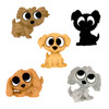 6 Pack Dress It Up Embellishments-Playful Puppies DIUBTN-7687