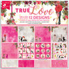 Little Birdie True Love Cardstock Pack 12"X12" 12/Pkg-True Love - CR83999 - 8903236662931