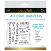 3 Pack - Deco Foil Adhesive Transfer Sheets 5.9" x 5.9"-Cheers - 5A0022TB-1G5TT - 000943056379