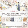 3 Pack Asuka Studio Collage Origami Paper 6"X6" 24/Pkg-Good Life 5A0022SR-1G5TQ - 4582248613854