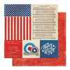 25 Pack With Liberty Double-Sided Cardstock 12"X12"-America The Beautiful 5A0022N5-1G5LX - 709388345245