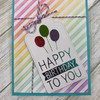 Deco Foil Adhesive Transfer Sheets by Gina K 5.9" x 5.9"-Birthday Bliss 5A0022T7-1G5TS