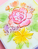 Memory Box 3D Embossing Folder And Die-Cheerful Floral 5A0022GM-1G592