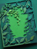 Memory Box Solid Core Cardstock 6"X6"-Leafy 5A0022GL-1G594