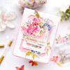 Pinkfresh Studio Washi Tape 4"X10m-Artsy Floral 5A0022GV-1G59K