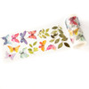 Pinkfresh Studio Washi Tape 4"X10m-Fluttering Butterflies 5A0022H8-1G59L - 736952882745