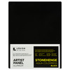 3 Pack Stonehenge Aqua Coldpress Pre-Mounted Aluminum Panel 5"X7"-Black, For Wet Media 5A0023FF-1G6FZ - 645248338456