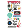 3 Pack Say Cheese Tinseltown Stickers 44/Pkg-Foam 5A0022KK-1G5D9