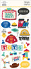 3 Pack Say Cheese Tinseltown Stickers 44/Pkg-Foam 5A0022KK-1G5D9