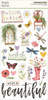 3 Pack - Simple Vintage Meadow Flowers Chipboard Stickers-6"X12" - 5A0022LZ-1G5HB - 810150772081