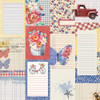25 Pack Simple Vintage Linen Market Double-Sided Cardstock 12"X12"-Journal Elements 5A0022JV-1G5J6