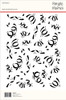 3 Pack - Say Cheese Magic Stencil 6"X8"-Confetti - 5A0022J1-1G5BX
