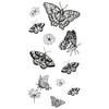 Sizzix Clear Stamp Set By Lisa Jones-Nature Butterflies 5A002174-1G40P - 630454289241