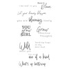 Sizzix Clear Stamps 10/Pkg-Born To Bloom 5A00229Y-1G4YJ