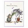 House Mouse Cling Rubber Stamp-Flower Shower, Spring Has Sprung 5A0022YQ-1G60B
