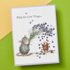 House Mouse Cling Rubber Stamp-Flower Shower, Spring Has Sprung 5A0022YQ-1G60B